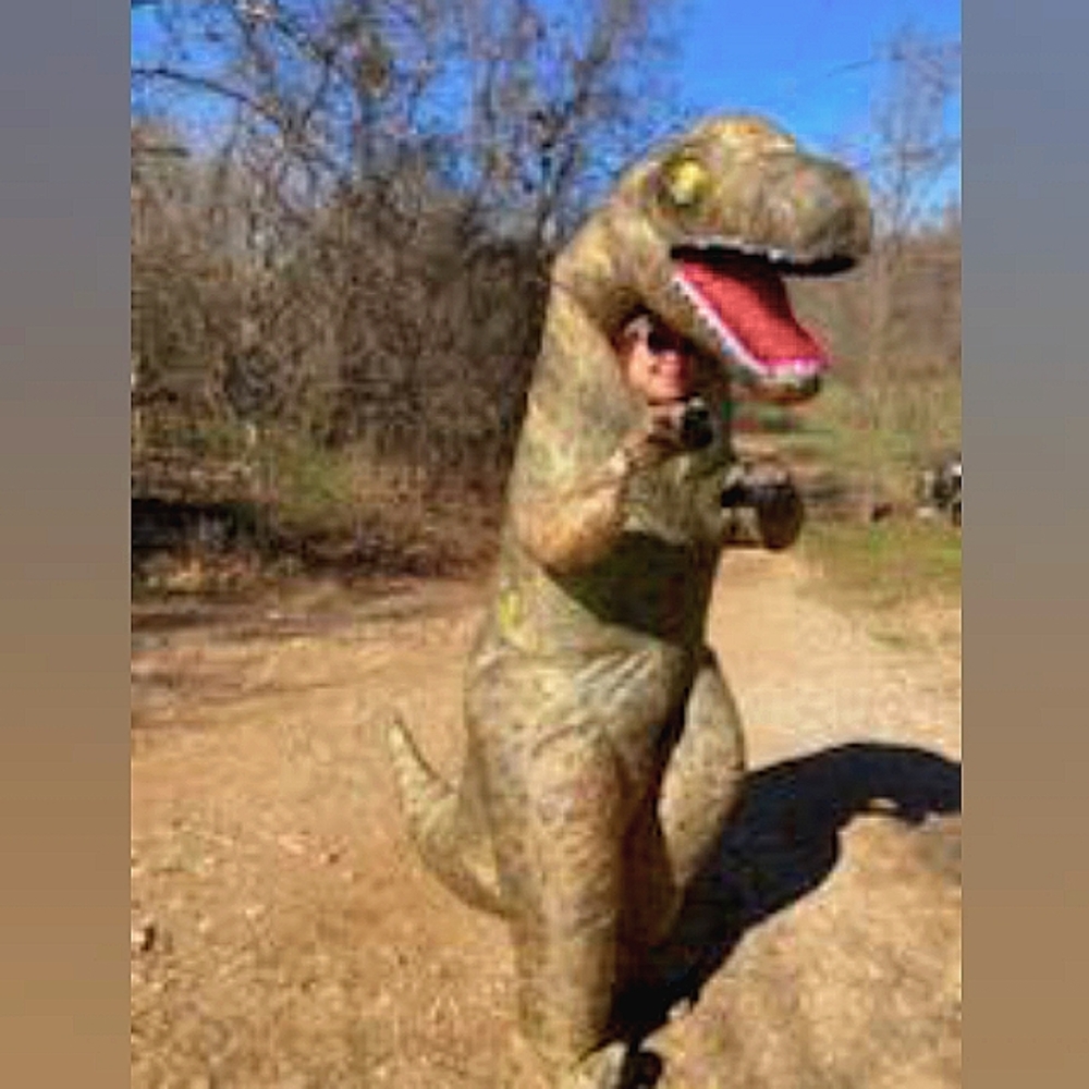 🦖Rawr! Inflatable T-Rex Costume, Adult One Size Fits All 🦖